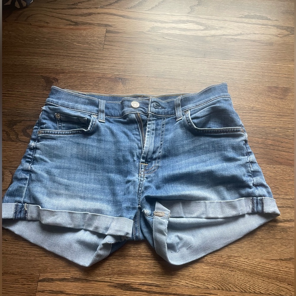 7 for All Mankind Jean Shorts, 26